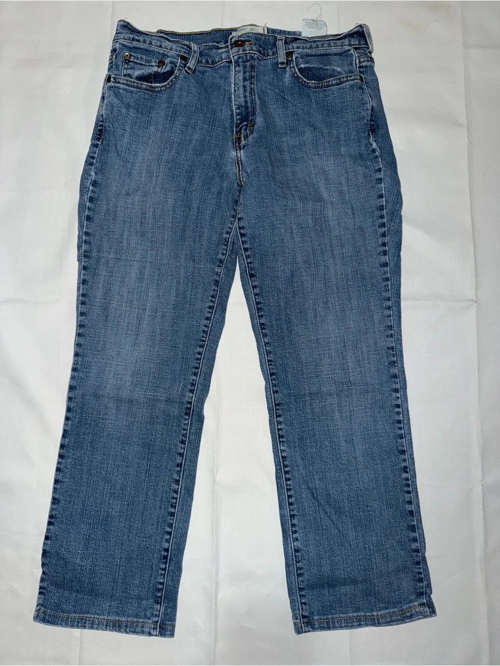 Levi's Medium Blue Denim Straight Leg 505 Jeans